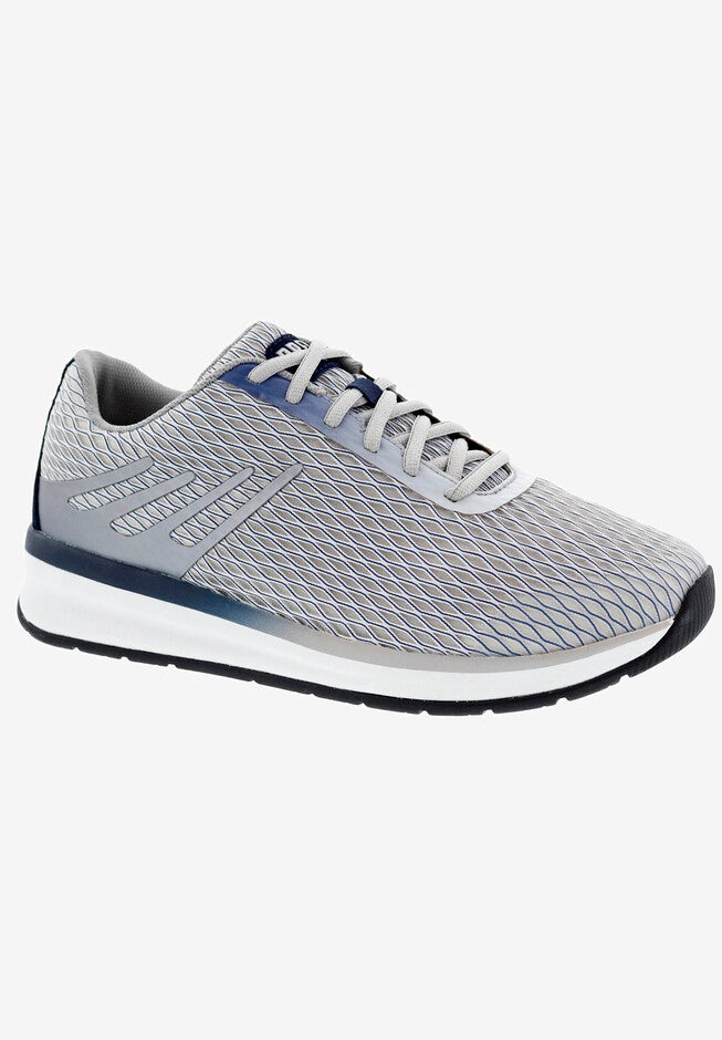 THRUST Sneakers, GREY NAVY MESH, hi-res image number null