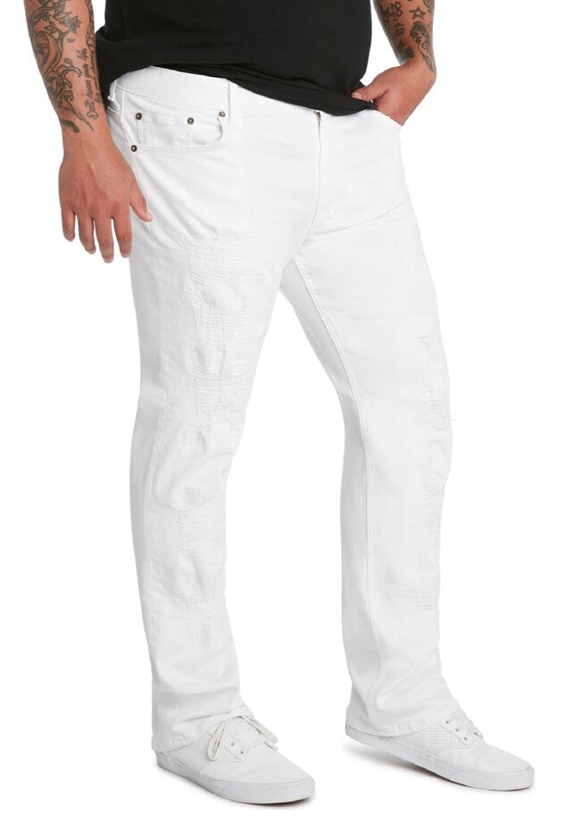 MVP Collections® Distressed Denim Jeans, , on-hover image number null