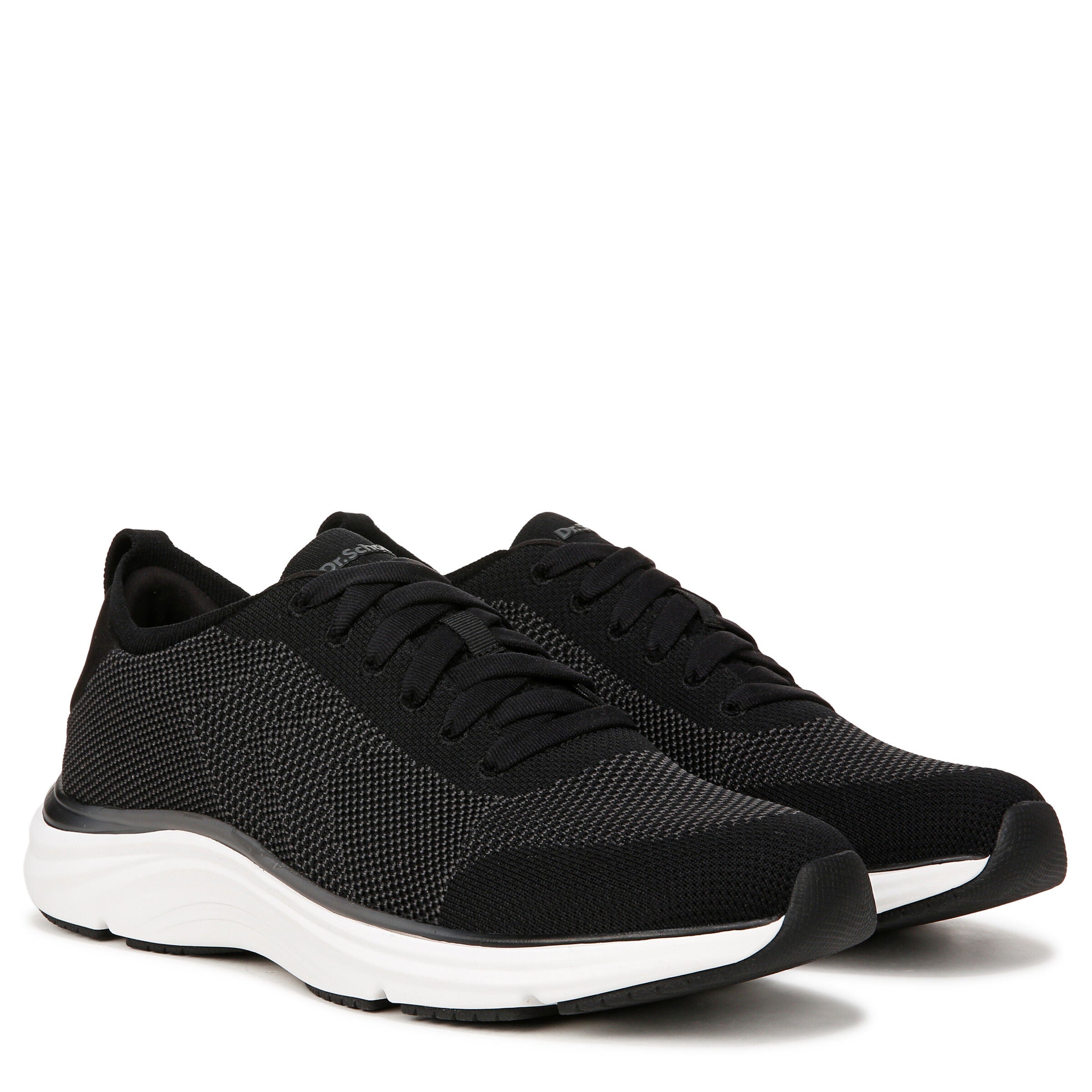 Feel Ready Lace Up Sneaker, BLACK, alternate image number 2