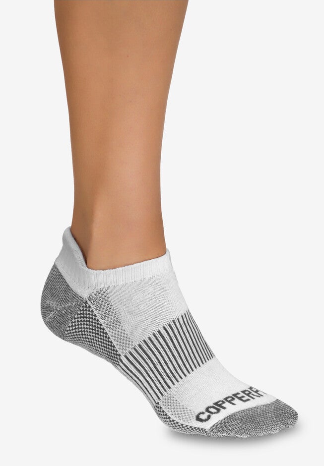 3PK Copper Infused Ankle Sock, , on-hover image number 1