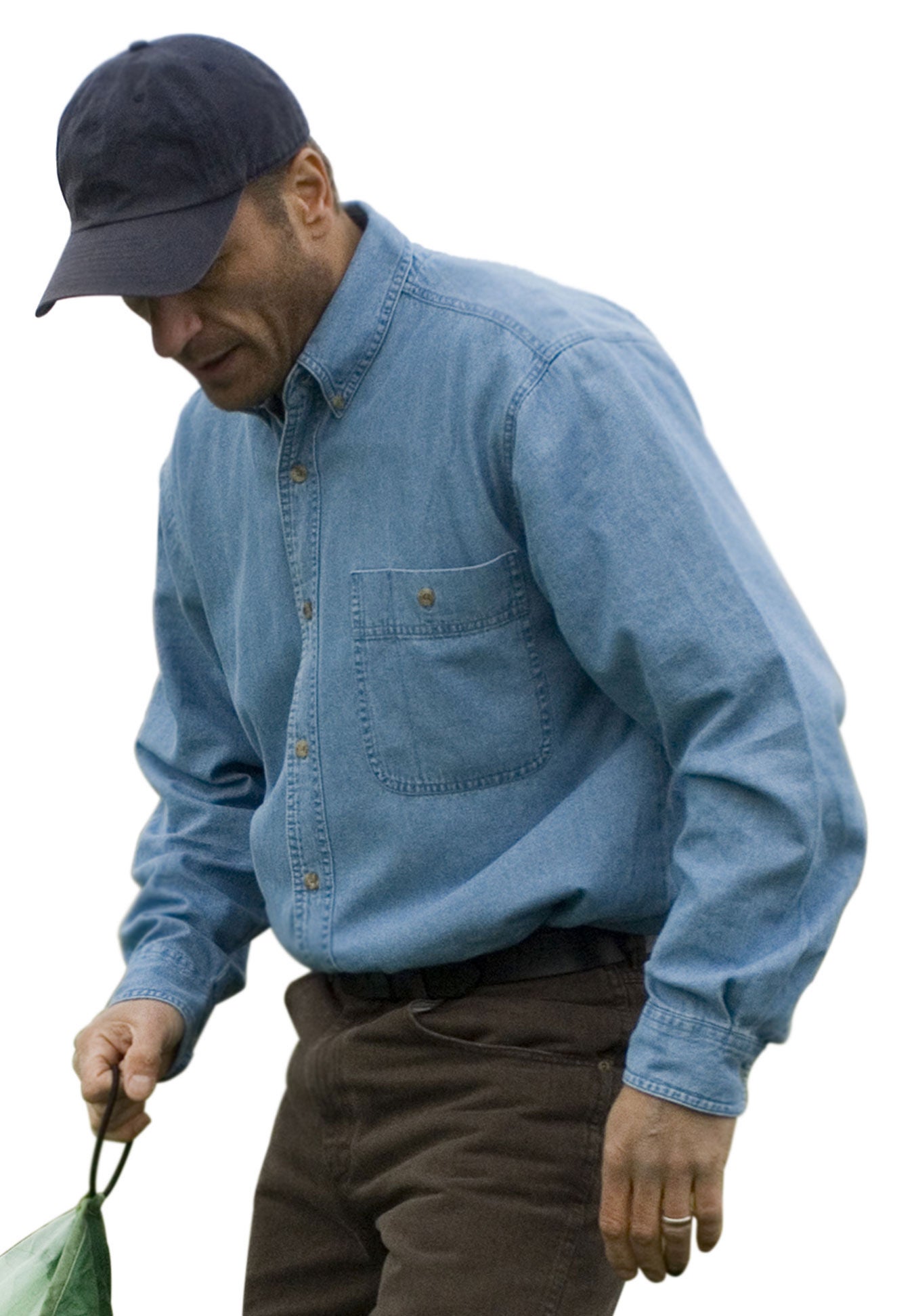 3xl denim shirt