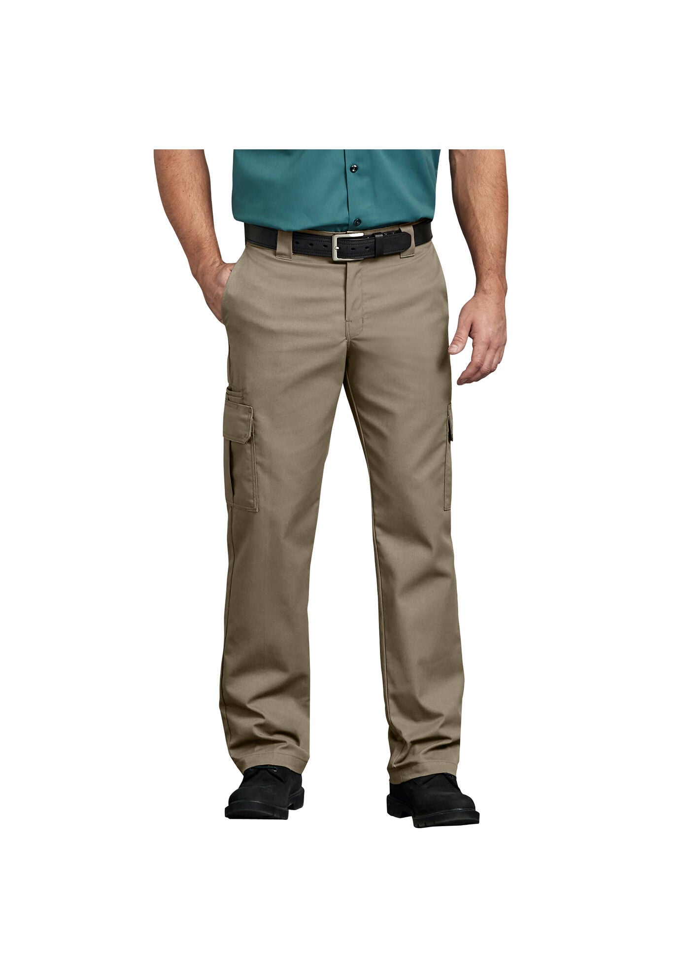 Dickies Flex Regular Fit Straight Leg Cargo Pants, DESERT SAND, hi-res image number 0