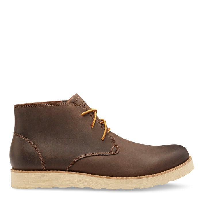 Jack Leather Plain Toe Chukka Boot, BROWN, alternate image number 2
