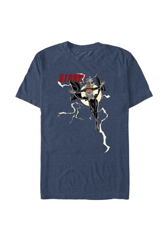 Strongest Storm Tops & Tees, NAVY HEATHER, hi-res image number null