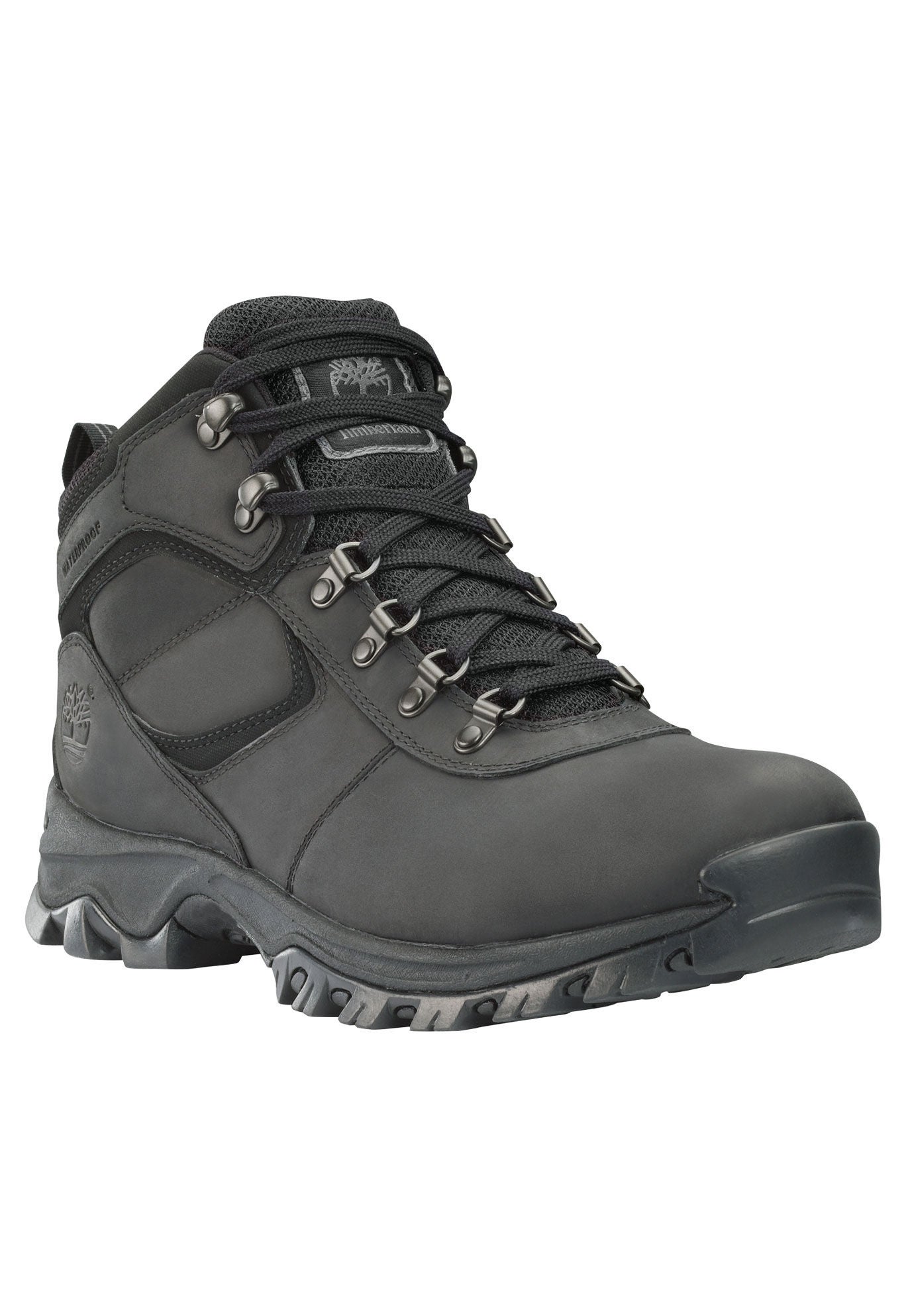 timberland black hiking boots