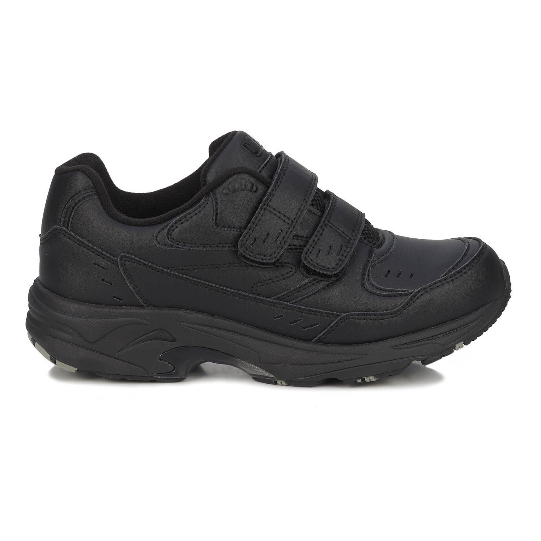 Ledger Lightweight Adjustable Strap Sneaker, BLACK, alternate image number 2