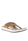 Propet Easton Men'S Thong Sandals, TAN, hi-res image number null