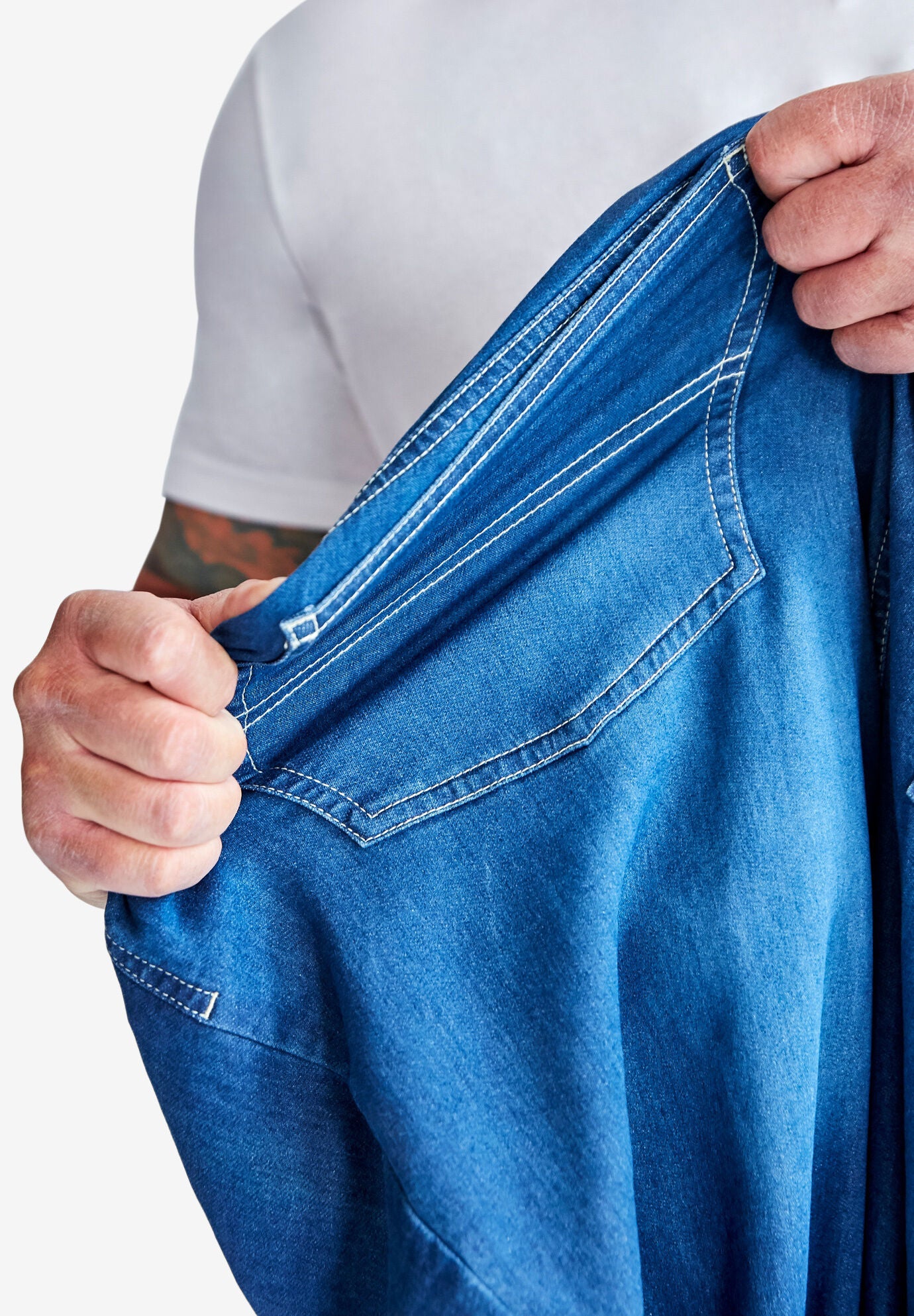 Sweatpants jeans look 2025