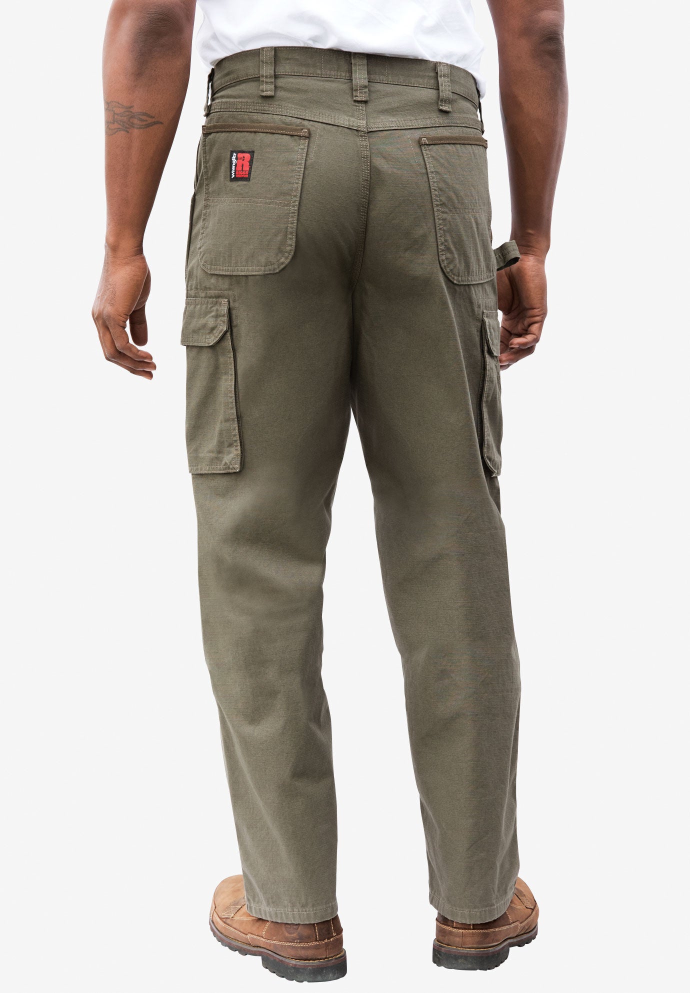 wrangler grey cargo pants