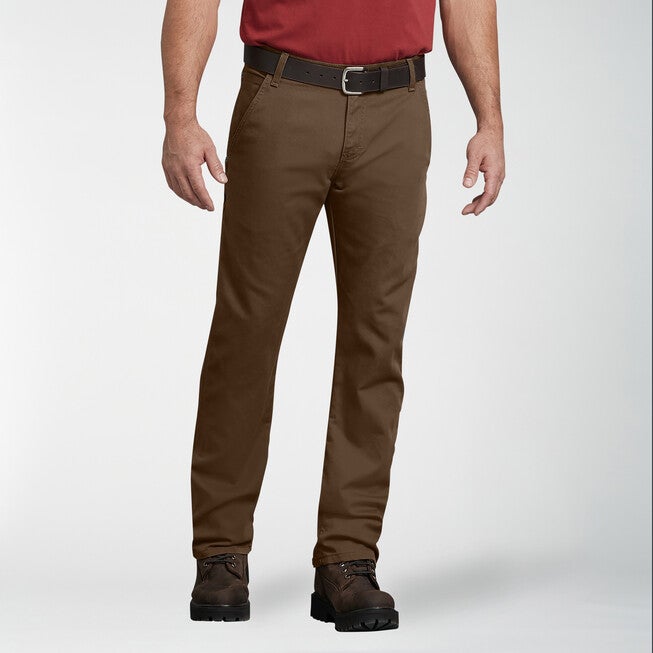 FLEX Regular Fit Straight Leg Tough Max™ Duck Carpenter Pants, STONEWASH TIMBER, hi-res image number null