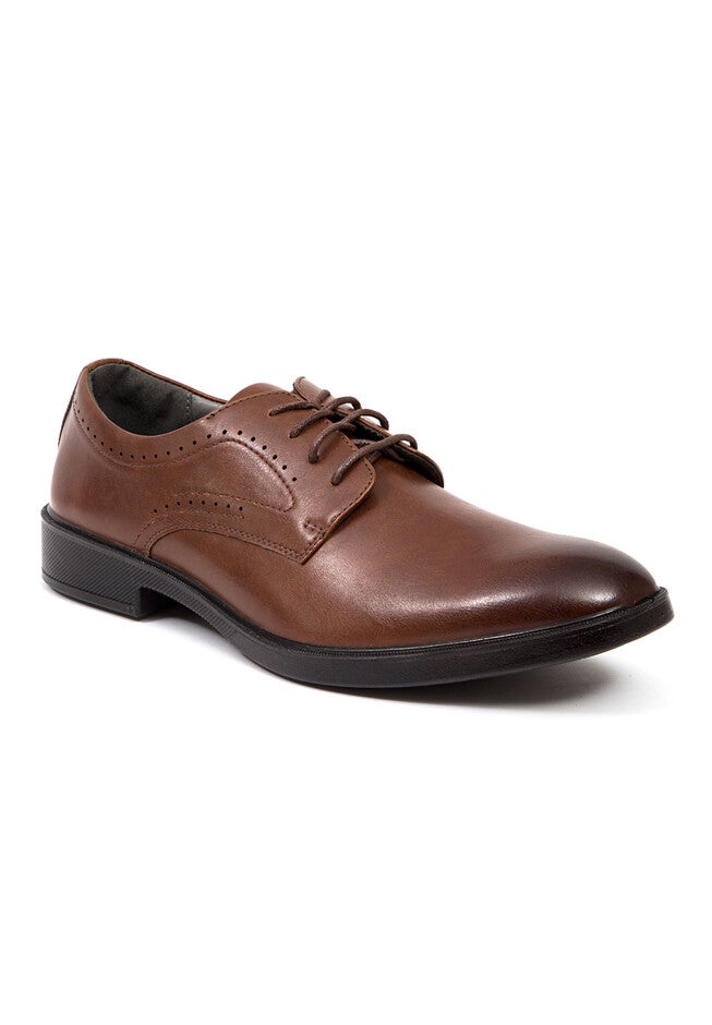 Metro Oxford Comfort Dress Shoes, BROWN, hi-res image number 0