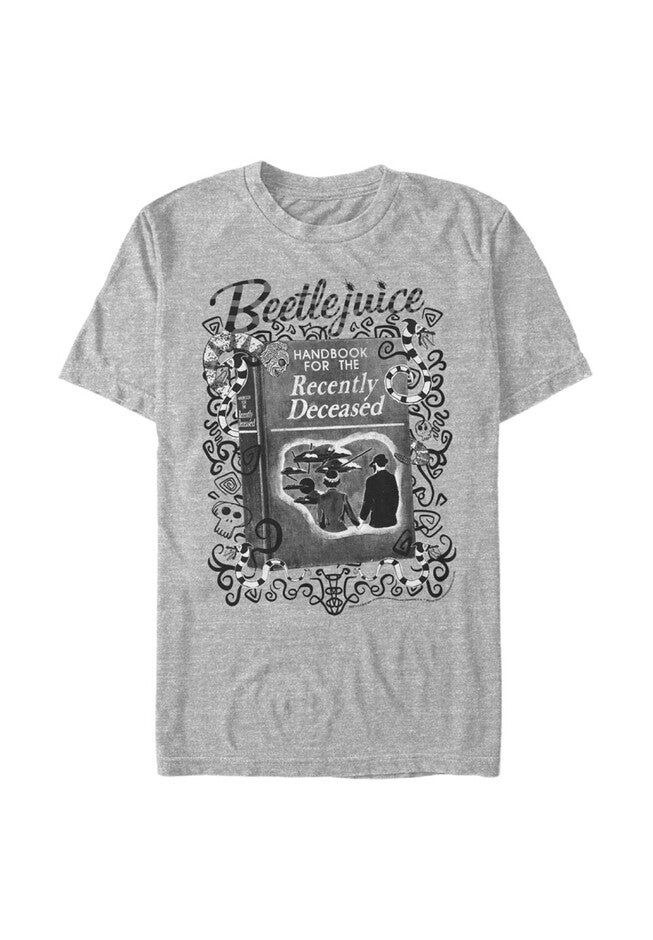 Handbook Of Recently Deceased Tee, ATHLETIC HEATHER, hi-res image number 0