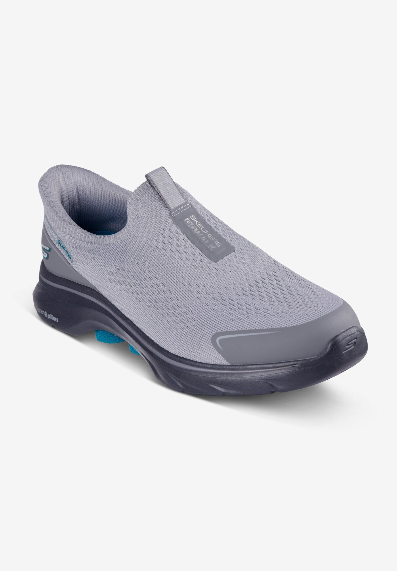 Mesh Upper Delson 3.0 Cicada Mens Shoes, Black Grey Mesh | King Size