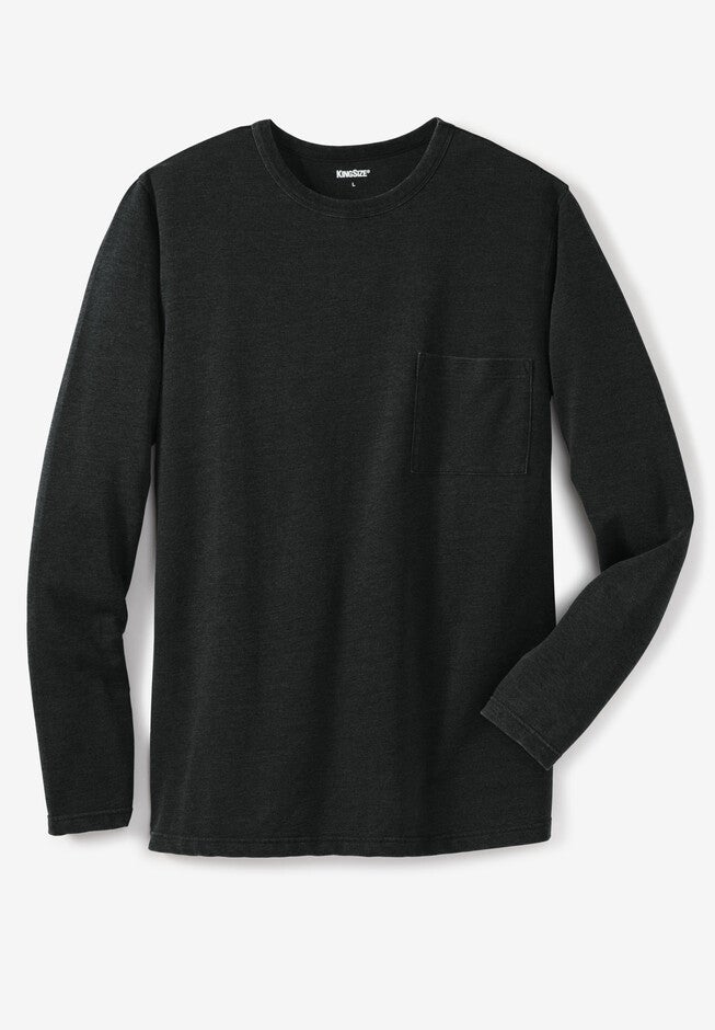 Lightweight Sleep Sweatshirt, BLACK, hi-res image number 0