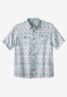 Short-Sleeve Linen Shirt, MOSAIC, hi-res image number null