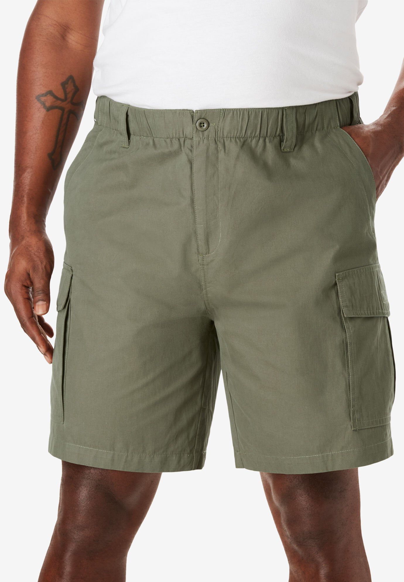 Moisture wicking cargo shorts Clearance