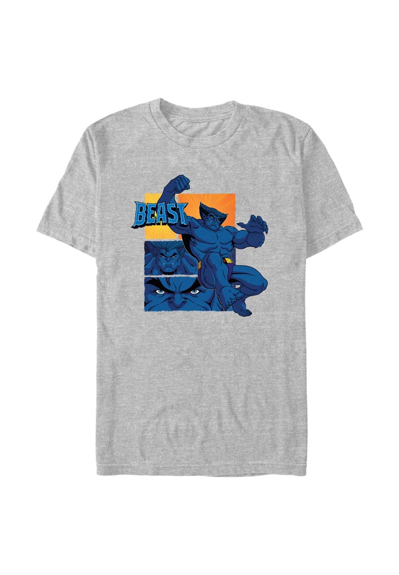 Beast Pose Tops & Tees, ATHLETIC HEATHER, hi-res image number 0