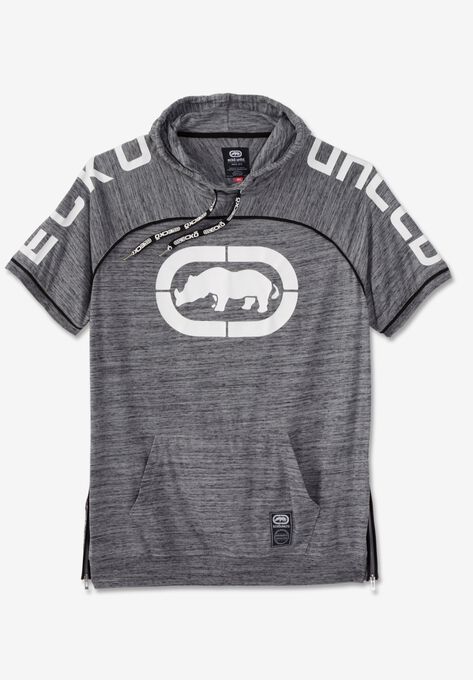 Ecko Archway Short Sleeve Hoodie Big And Tall Hoodies