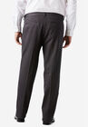 Classic Fit Wrinkle-Free Expandable Waist Pleat Front Pants, , on-hover image number null