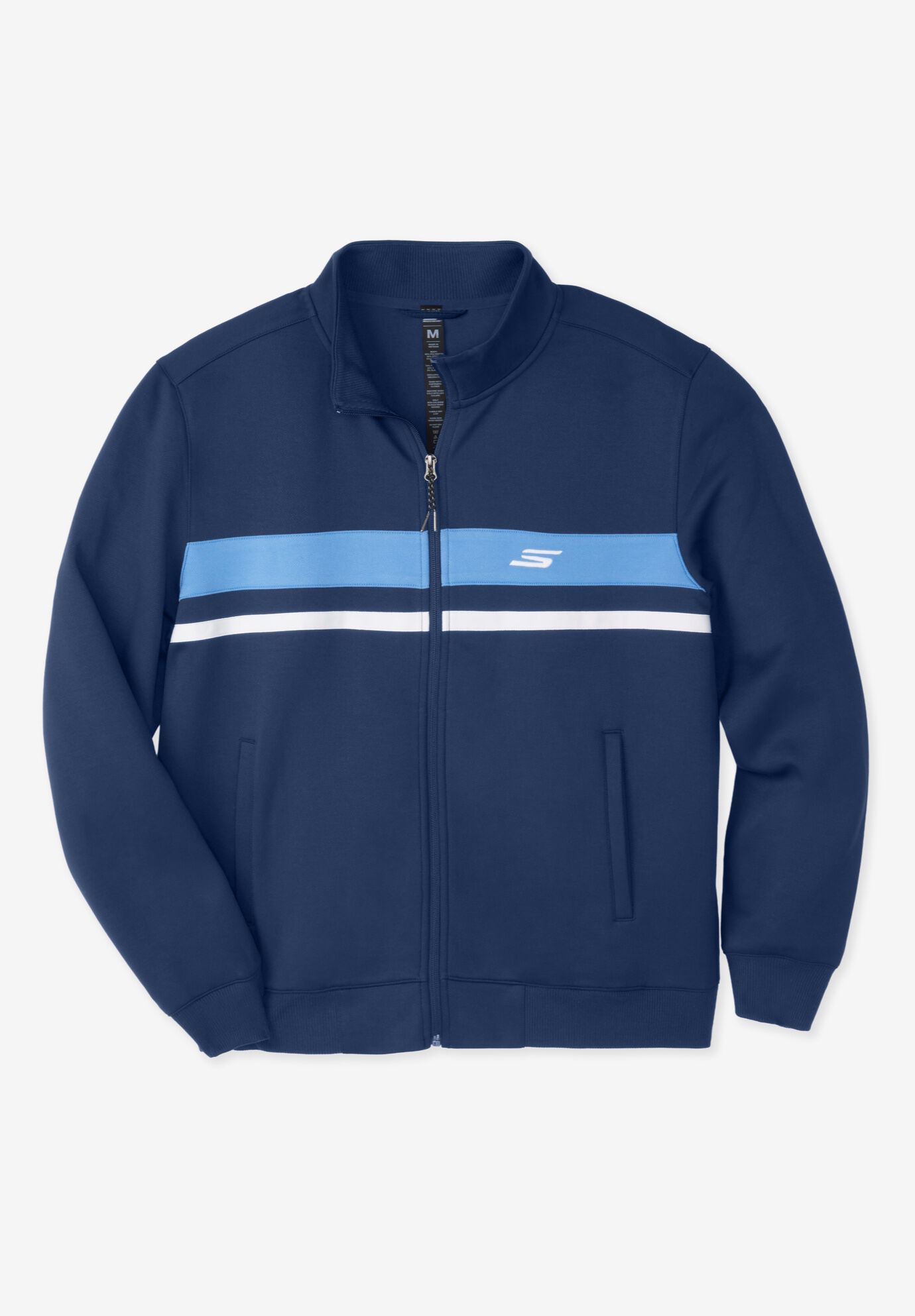 Skechers&reg; Performance Track Jacket, NAVY, on-hover image number 1