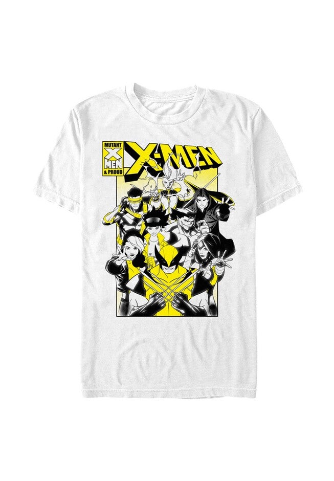 X Men Mutant Pride Tops & Tees, WHITE, hi-res image number 0