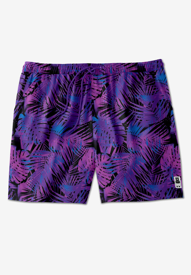 5 Flex Swim Trunks with Breathable Stretch Liner by Meekos