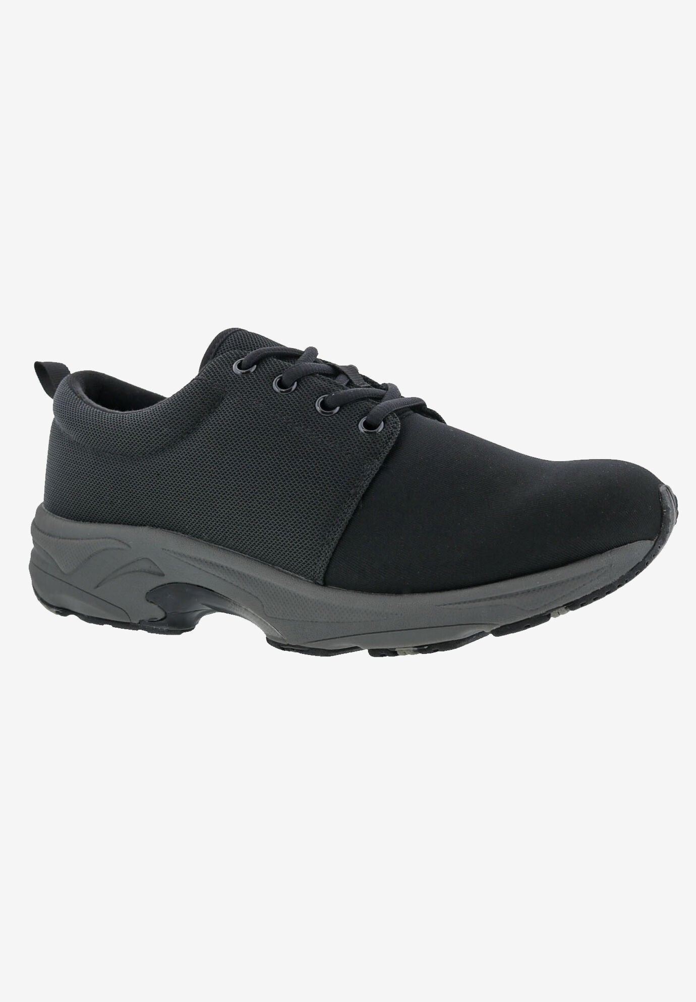 Slip Ins Comfort GO WALK Memory Foam Shoes Black King Size