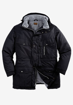 Winter Coats & Jackets: Men's Big & Tall Outerwear