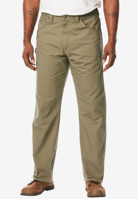 Denim or Ripstop Carpenter Jeans by Wrangler®, BARK, hi-res image number null