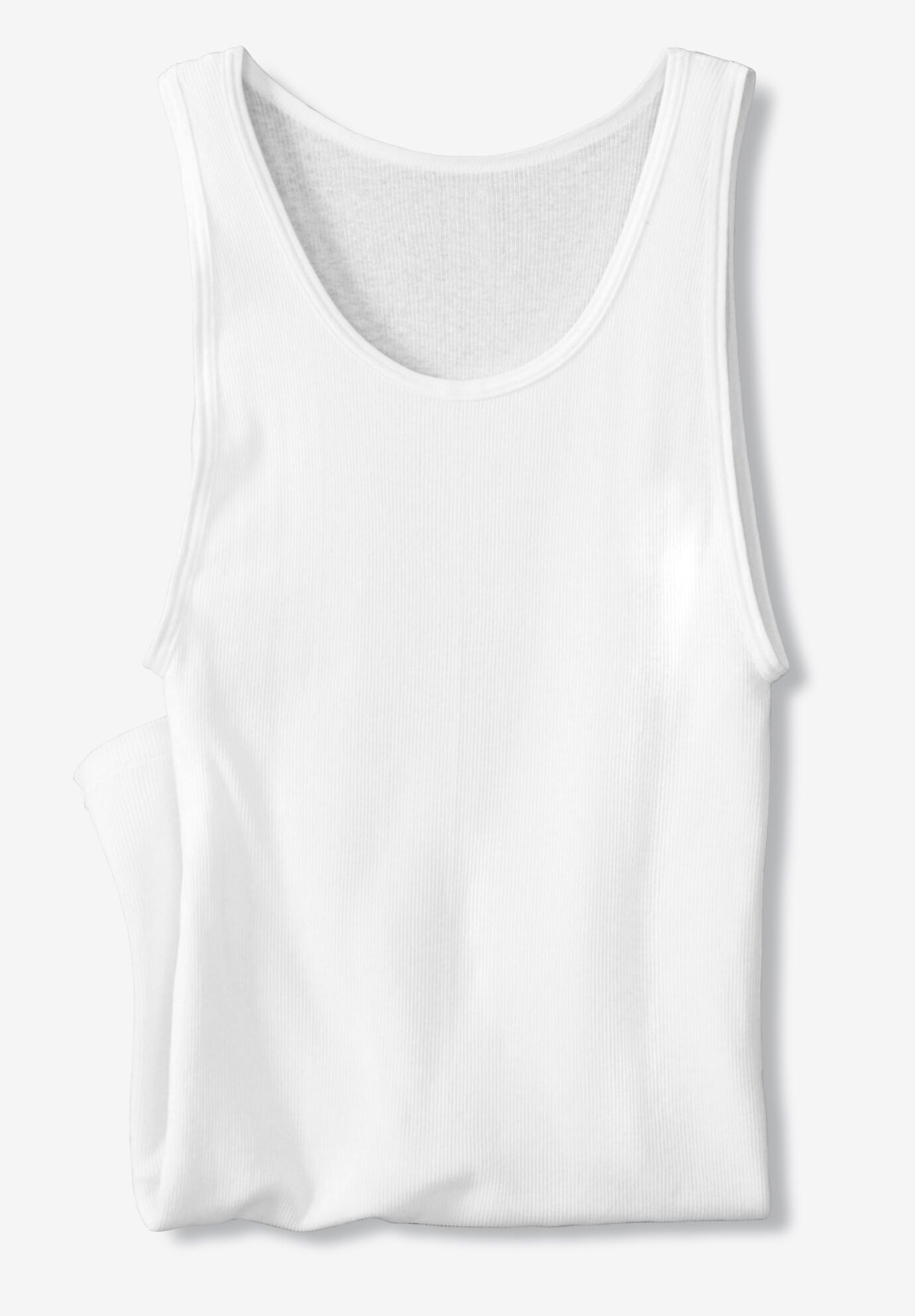 Hanes Tagless Tank Undershirt 3 Pack King Size