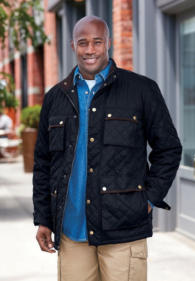 Quilted Jacket, , alternate image number 3