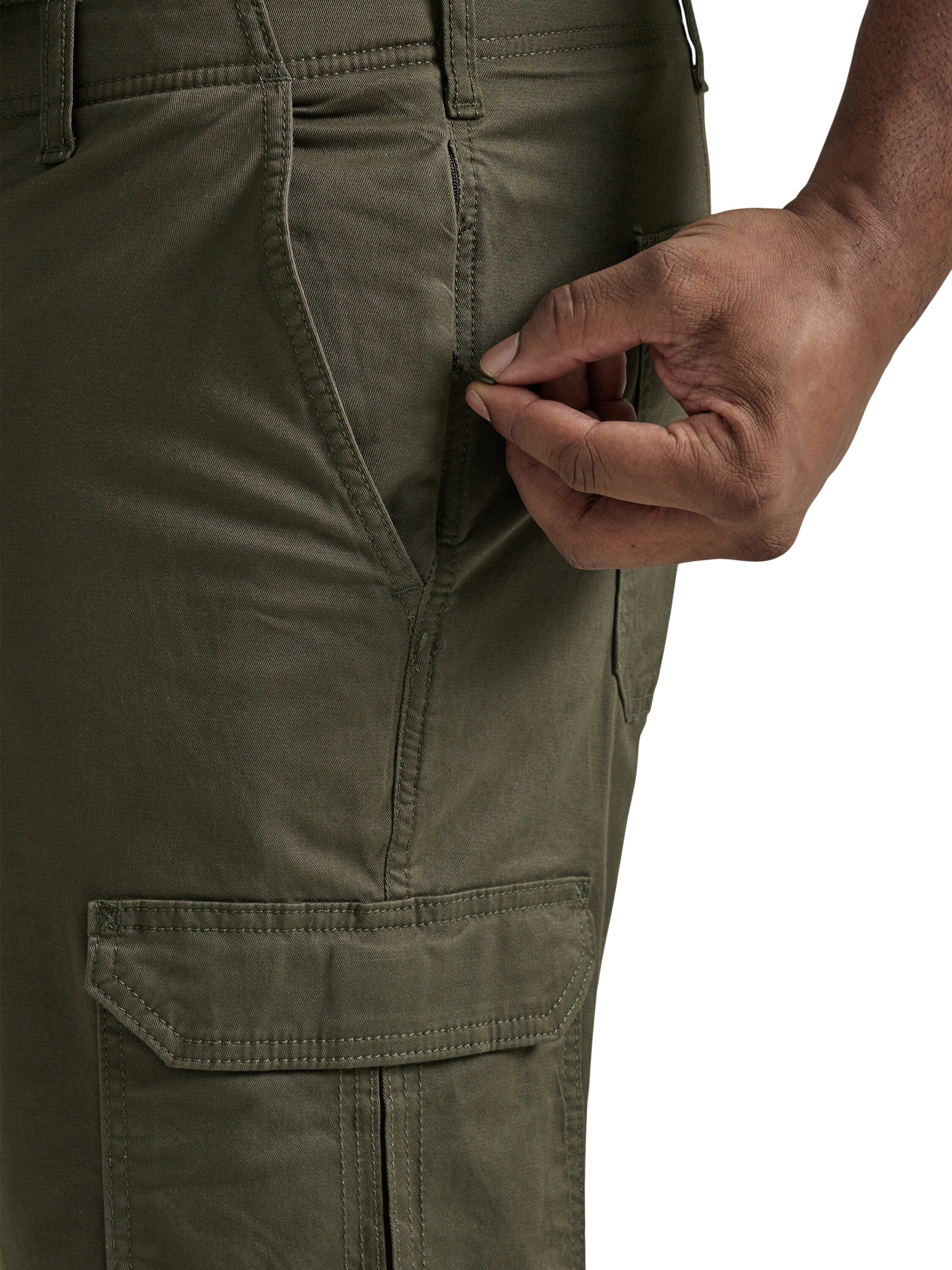 Extreme Motion Twill Cargo Pant, FRONTIER OLIVE, alternate image number 4