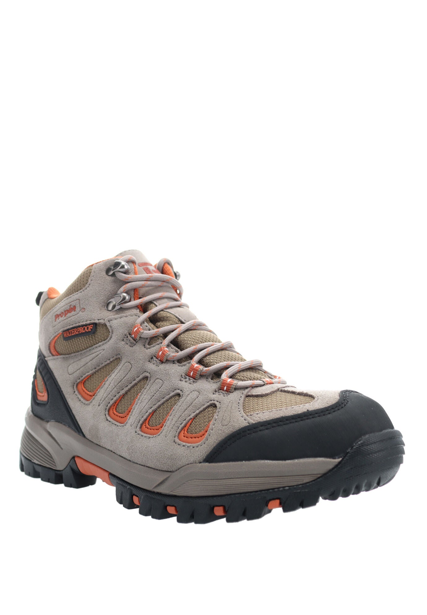 Propet Ridgewalker Men'S Hiking Boots Shoes, GUNSMOKE ORANGE, hi-res image number 0