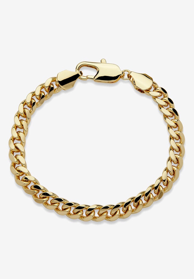 Curb-Link Bracelet , GOLD TONE, hi-res image number 0