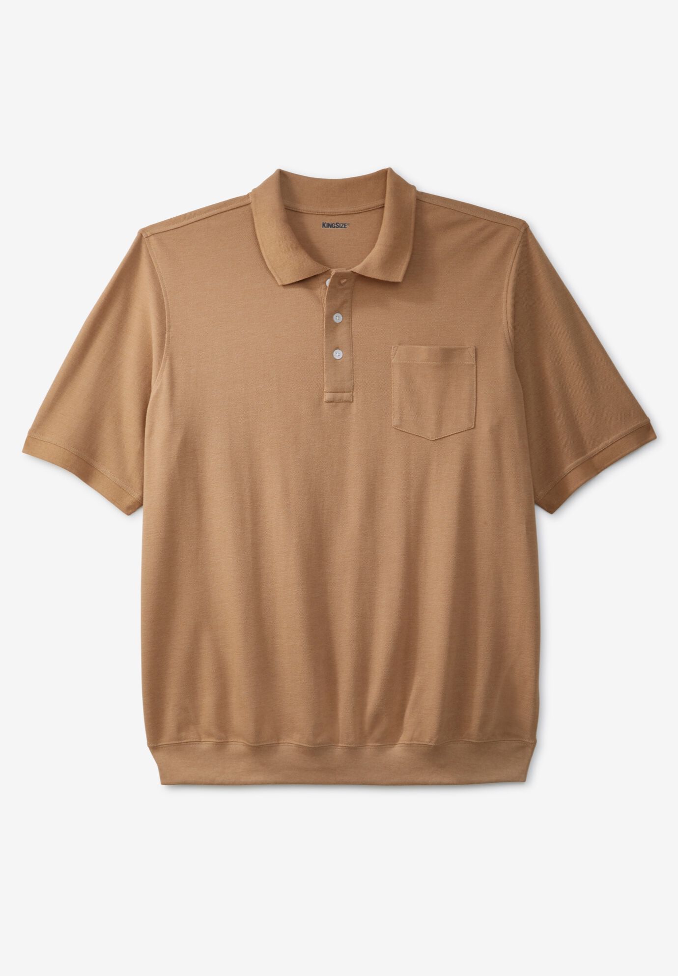big and tall pocket polo shirts