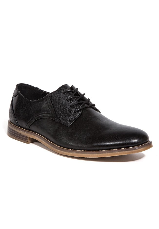 Deer Stags® Matthew Comfort Oxford Shoes with Memory Foam, BLACK, hi-res image number null