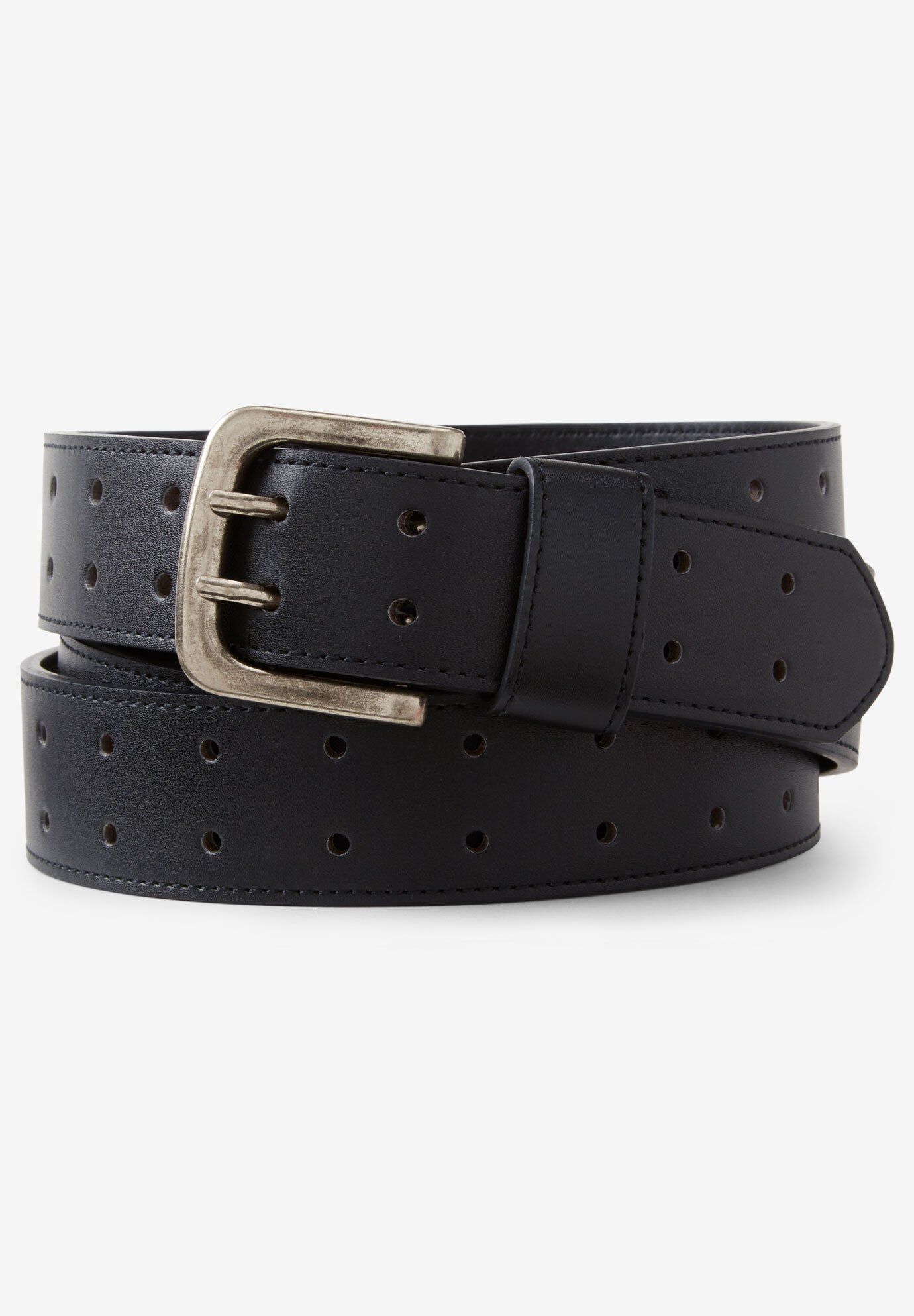 Double Prong Belt, BLACK