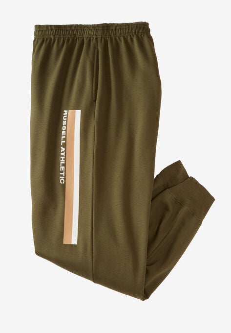 RussellĀ® Fleece Jogger Pants, OLIVE GREEN, hi-res image number null