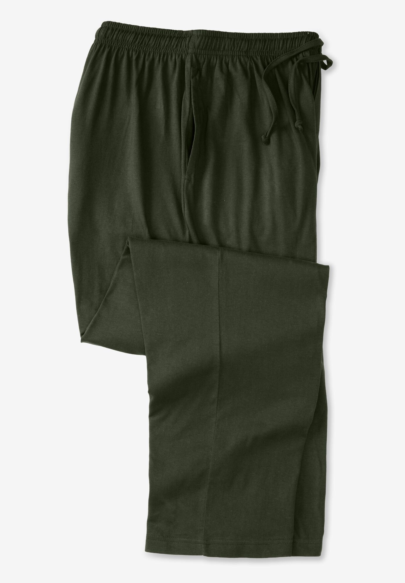 KingSize Men's Big & Tall Lightweight Jersey Pajama Pants - Picture 9 of 15