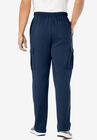Fleece Cargo Sweatpants, , on-hover image number null