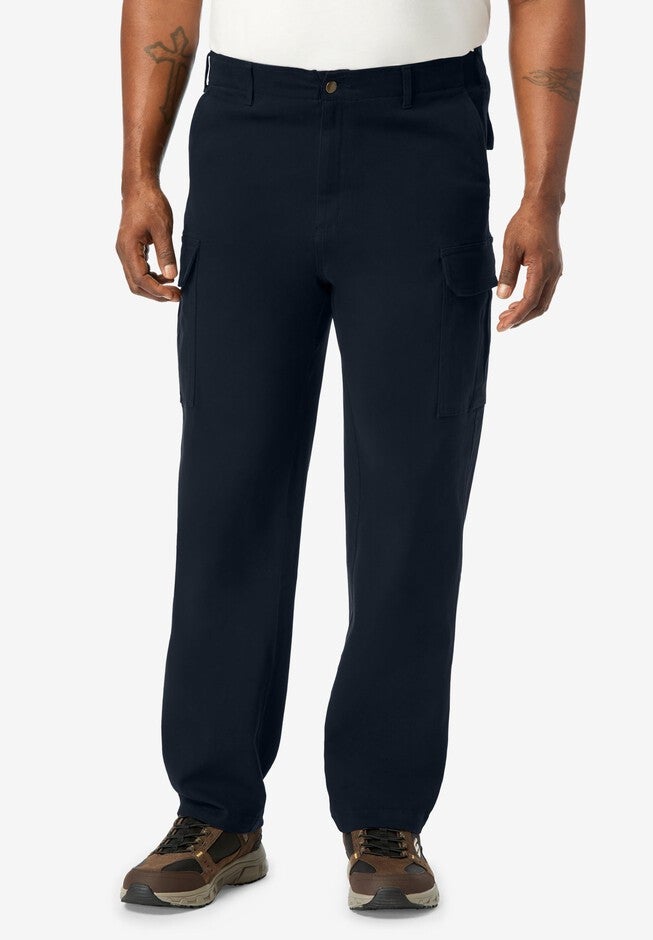 Comfort Waist Cargo Pants King Size