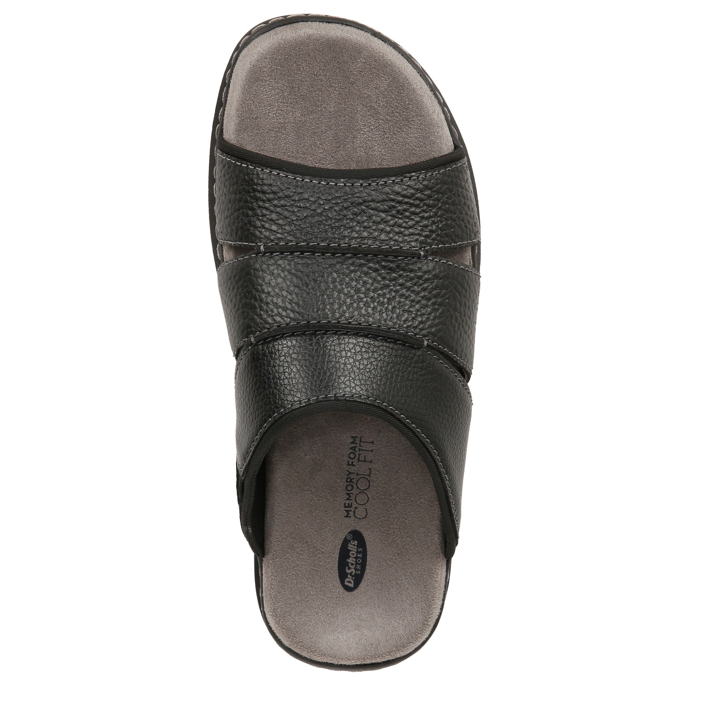 Gordon Slide Sandal, BLACK, alternate image number 6