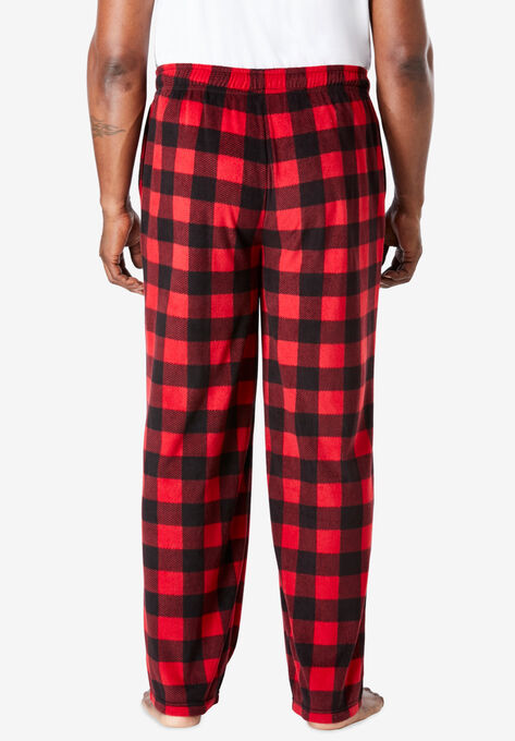 Microfleece Pajama Pants, , on-hover image number null