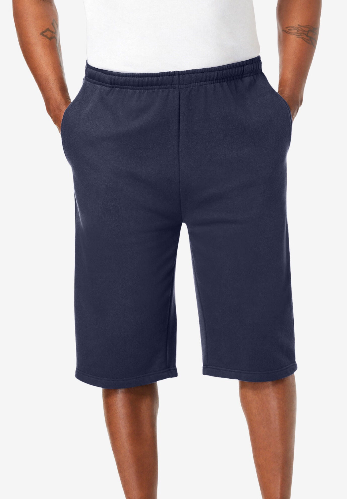 Extra long store men's shorts