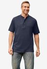 Shrink-Less™ Lightweight Henley T-Shirt, , alternate image number null