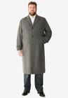 Wool-Blend Long Overcoat, , alternate image number null