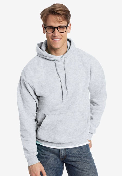 Hanes® ComfortBlend® EcoSmart® Pullover Hoodie, ASH, hi-res image number null