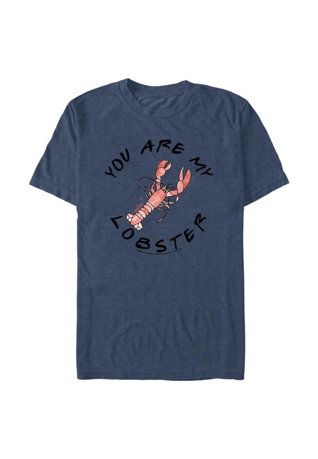 You Are My Lobster Tops & Tees, NAVY HEATHER, hi-res image number null