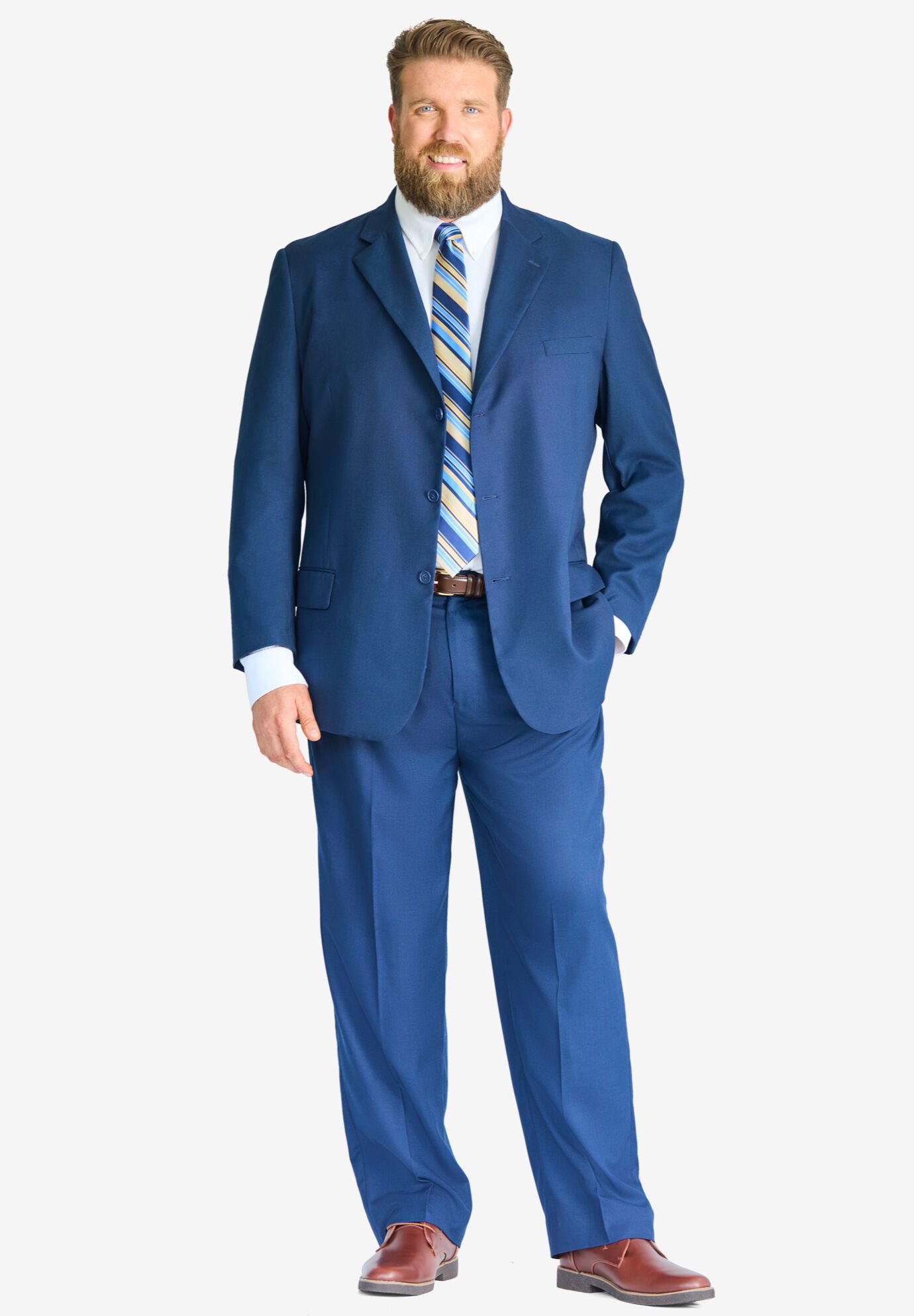 KS Signature Classic Stripe Tie, , alternate image number 2