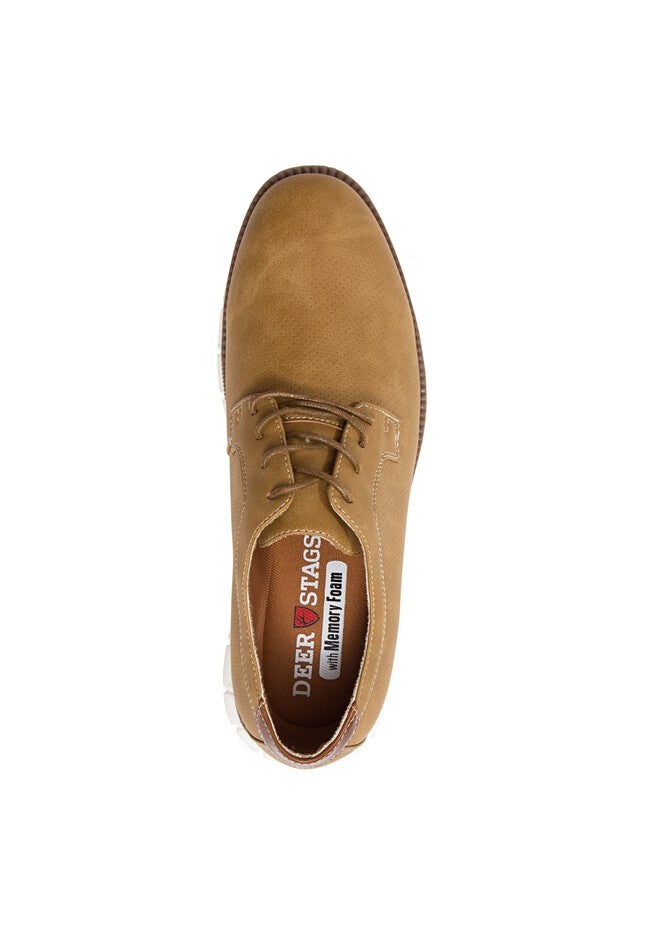 Deer Stags® Axel Memory Foam Classic Lace-up Wingtip Lightweight Oxford Sneaker Hybrid, , alternate image number null